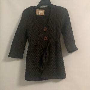 KAISLEY KNITTED ALPACA & WOOL BLEND‎ SWEATER SZ M